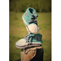 Babysneakers gehaakt